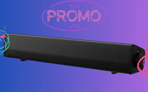 Soundbar compatta da gaming CREATIVE a meno di 40€: lo sconto Amazon è folle
