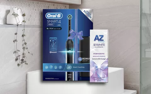 Spazzolino Elettrico Oral-B Smart 4 4500 + Dentifricio AZ: 56% di sconto!