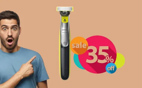 Barba impeccabile con il Rasoio elettrico Philips in svendita totale (-35%)