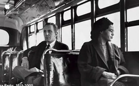 Rosa Parks, Apple.com dedica la Home page