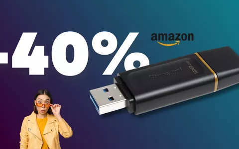 Penna USB Kingston Exodia 128GB: Amazon quasi te la REGALA (-40%)