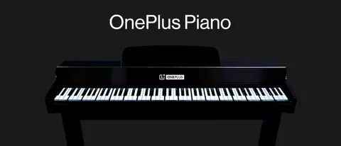 Pianoforte realizzato con 17 OnePlus 7T Pro