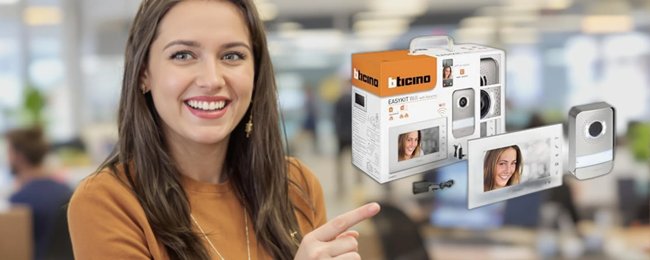 Videocitofono Bticino Easykit WiFi: tecnologia e sicurezza a portata di mano