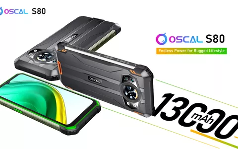 Oscal S80: ecco il nuovo rugged top di gamma dell'azienda