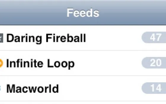 NetNewsWire per iPhone sincronizzabile con Google Reader