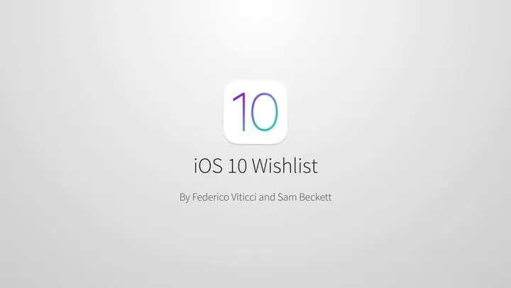 iOS 10 - Concept (Dark Mode, API Siri)