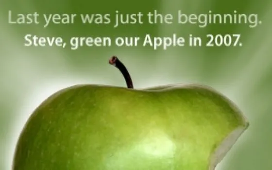 Steve Jobs annuncia: Apple diventerà più verde