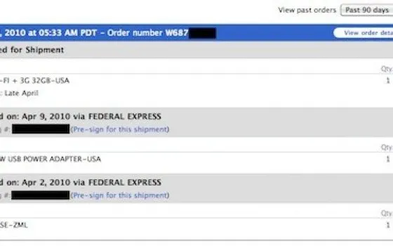 iPad 3G: iniziate le consegne USA