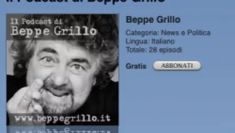 Beppe Grillo: dal podcast a Mail.app