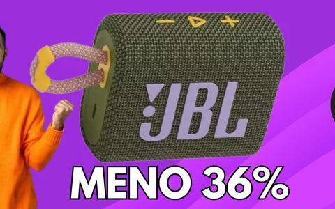 JBL GO 3 Speaker Bluetooth Portatile, piccolo ma che voce! E che sconto!