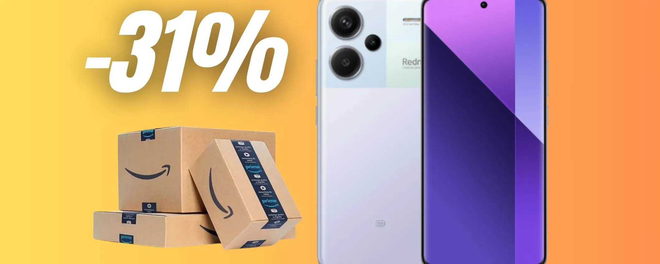 Xiaomi Redmi Note 13 Pro+ ad un PREZZO CHOC su Amazon