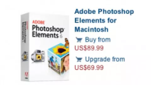 Rilasciato Adobe Elements 6 per Mac