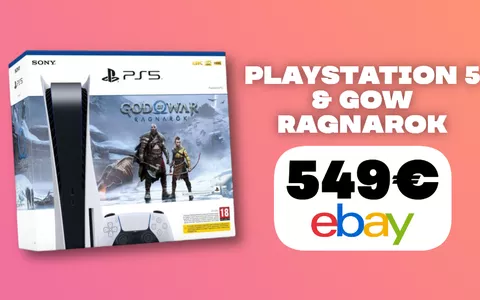 PlayStation 5 con GoW Ragnarok ad un PREZZO IMBATTIBILE (e spedizione gratis)