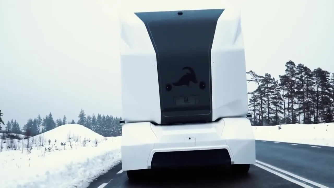 Einride T-pod: guida autonoma per trasporto merci