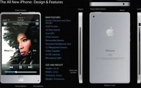 Concept del nuovo iPhone 4G