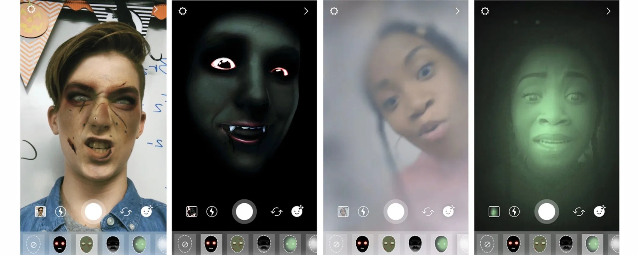 Halloween 2017 su iPhone: su Instagram i filtri che trasformano in mostri