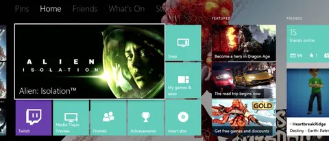 Xbox One, arrivano gli screenshot