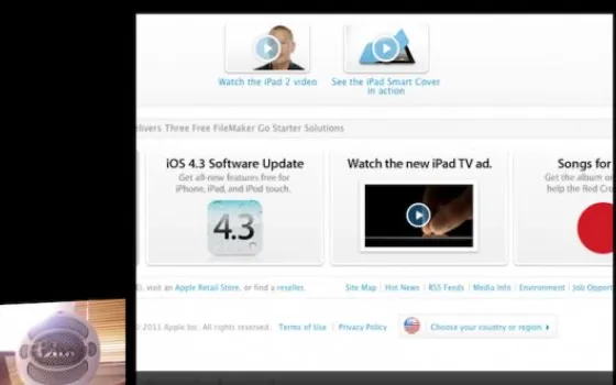 Mac OS X Lion Preview: iChat aggiunge la condivisione delle pagine web