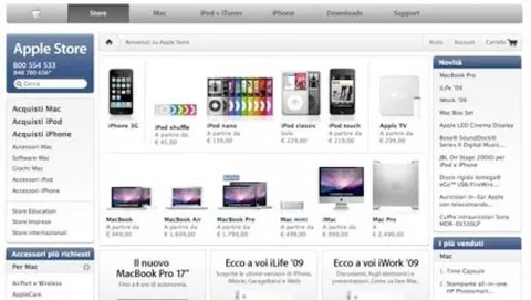 Apple Store di nuovo online