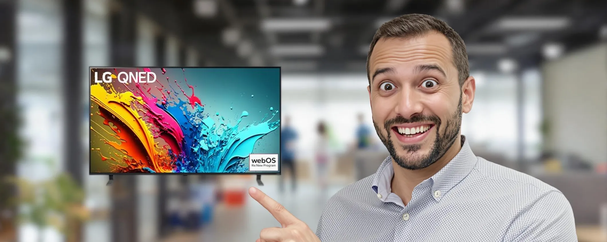 LG QNED 65 Serie 85: la smart TV più completa, perfetta per gli amanti del cinema