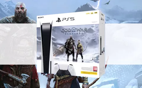 PlayStation 5 in bundle con God of War Ragnarok a 549€ su Amazon: tutto vero