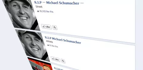 RIP Michael Schumacher: come nasce lo spam
