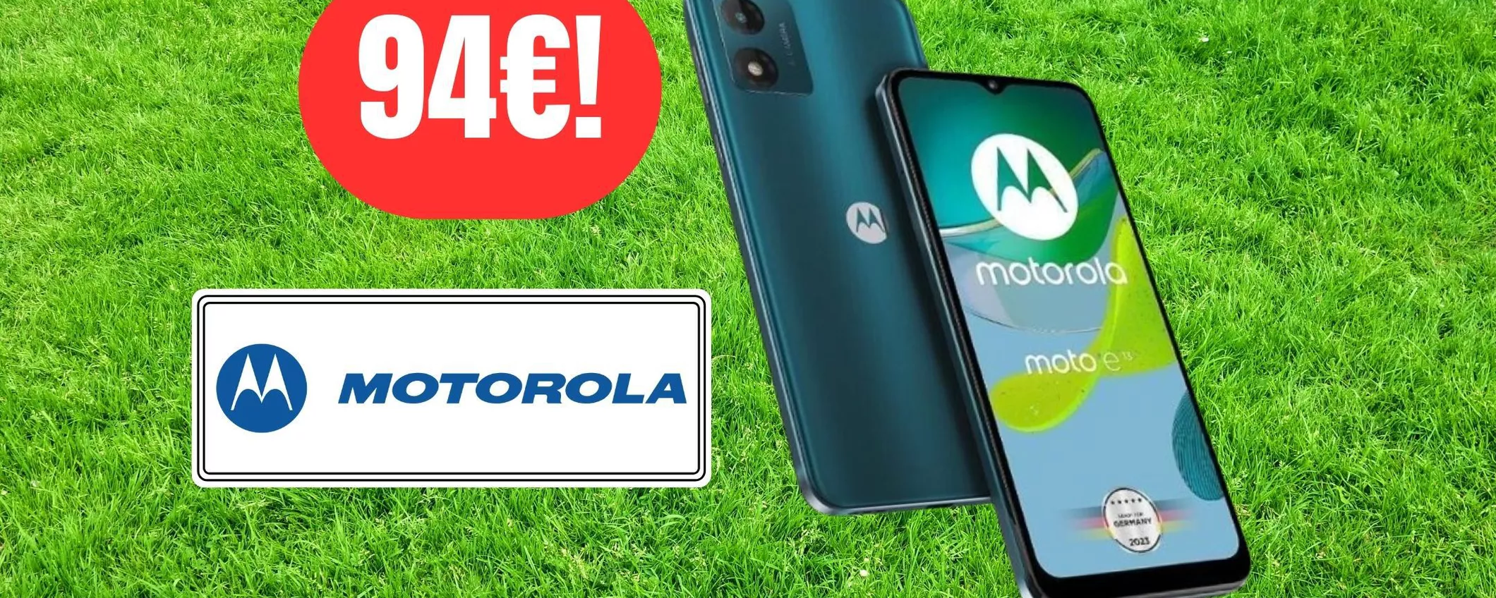 Motorola E13: smartphone di qualità che costa meno di 95€