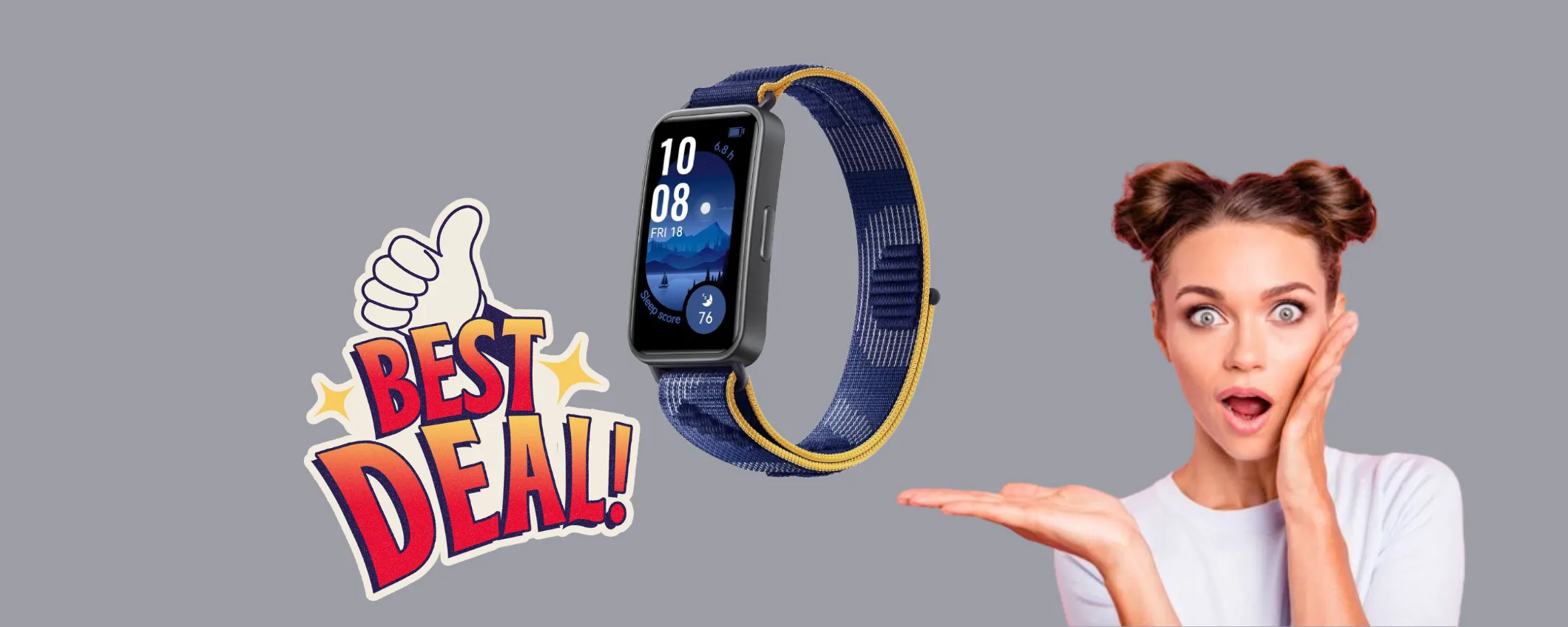 HUAWEI Band 9 scontatissimo al -34%: oggi è tuo a meno di 40€