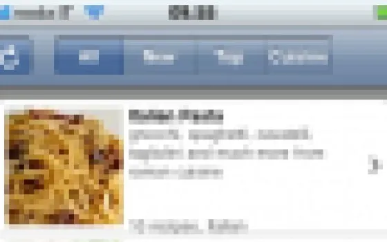 Finger Cookbook, le ricette a portata di iPhone