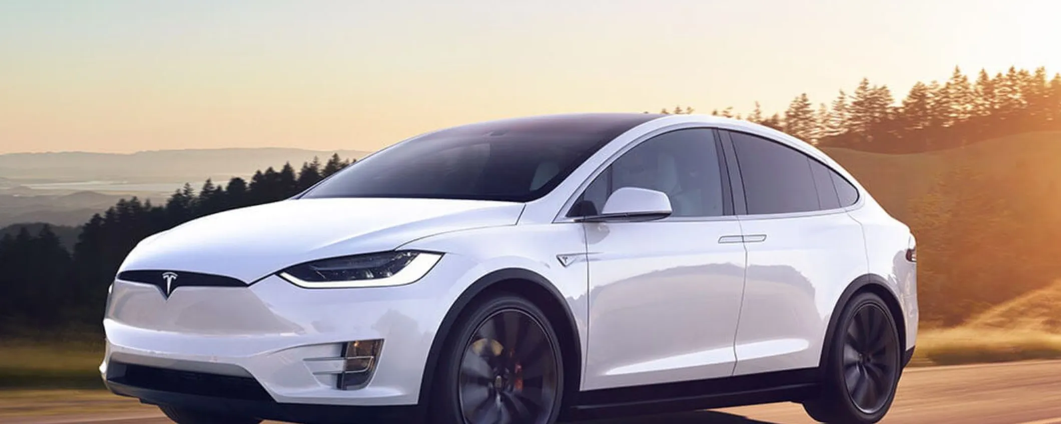 Una Tesla Model X si schianta in una palestra