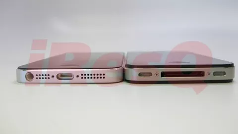 iPhone 5 più sottile di iPhone 4S, le foto