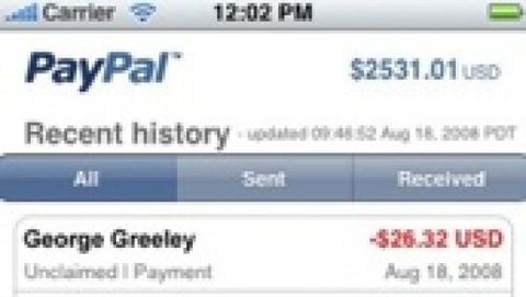 PayPal: l'applicazione ufficiale per iPhone e iPod touch