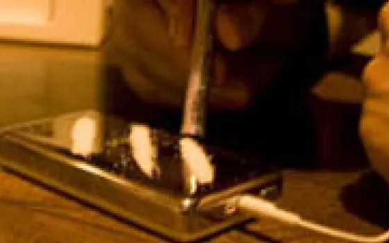 Snorting off an iPod