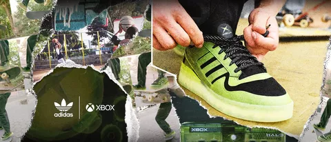 Adidas e Microsoft insieme per le prime sneakers ufficiali Xbox