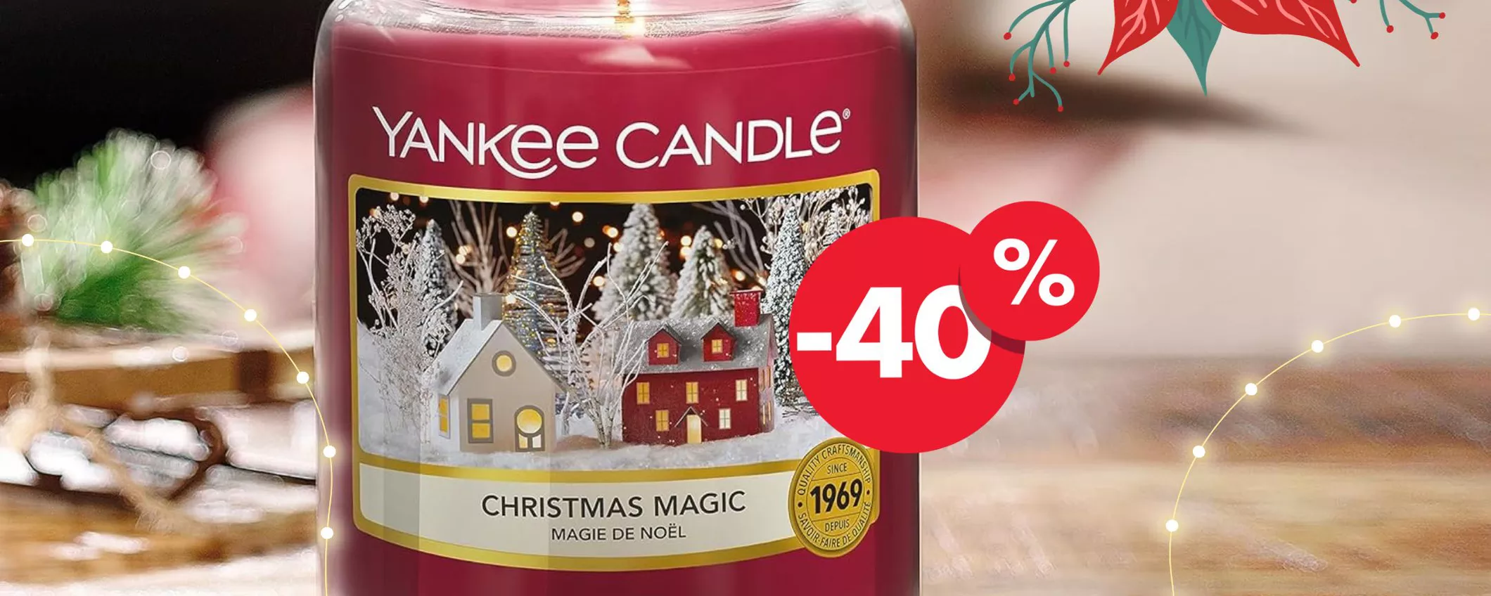 Yankee Candle Magia del Natale: Giara Grane a prezzo MAI VISTO!