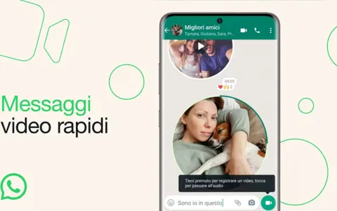 Whatsapp introduce i videomessaggi in stile Telegram