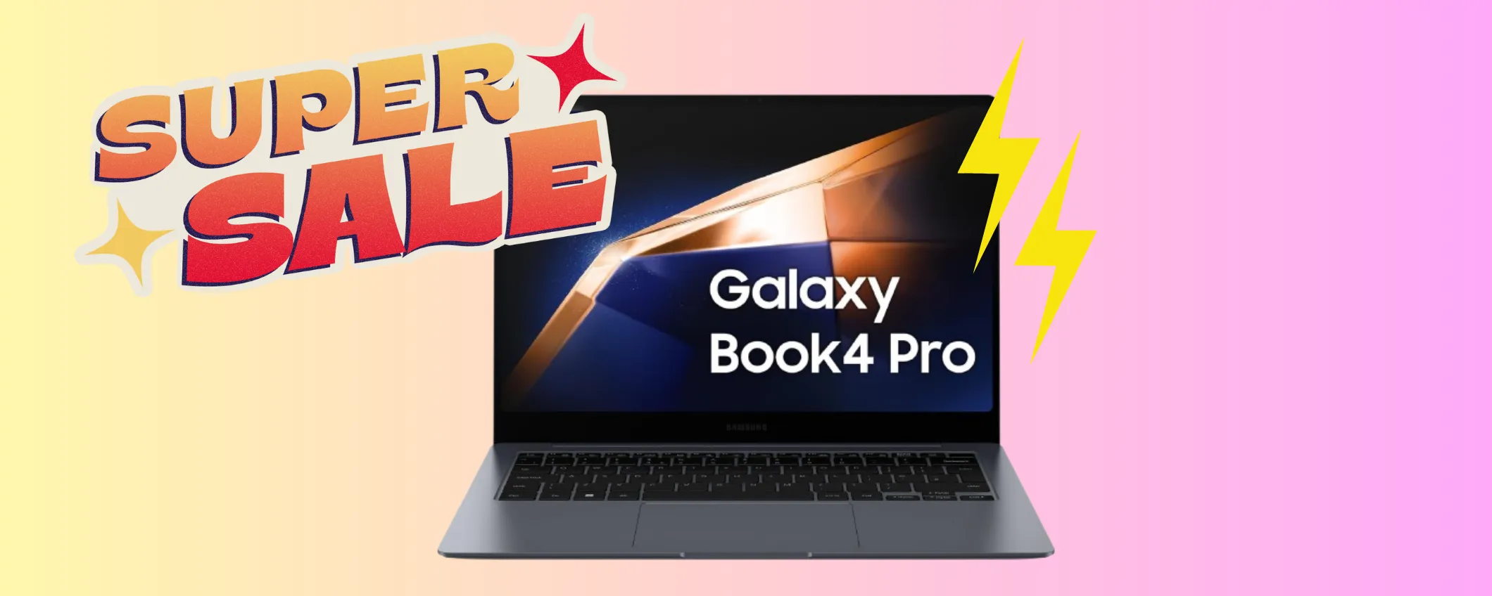 Samsung Galaxy Book4 Pro a 800€ in meno: offerta schock su Amazon (-42%)
