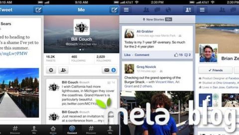 Twitter e Facebook per iOS si aggiornano