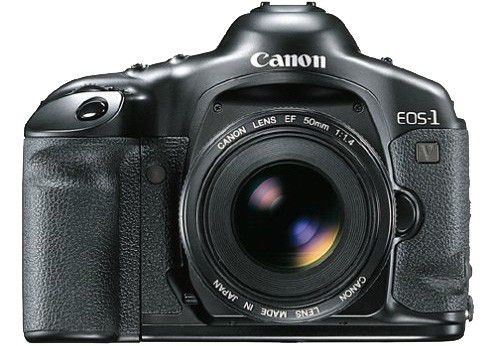 La reflex analogica Canon EOS-1V