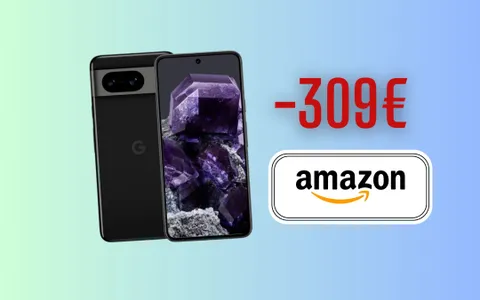 Google Pixel 8 è SCONTATISSIMO su Amazon: RISPARMIA 309€