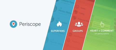 Periscope per iOS e Android: Superfan e Gruppi