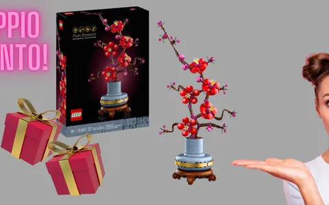 Set LEGO Albicocco Giapponese in doppio sconto Black Friday: oggi a prezzo ridicolo