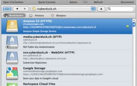 Cyberduck 4 estende il supporto al cloud computing