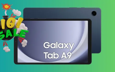 Samsung Galaxy Tab A9 scontatissimo al -37%: occasione esclusiva su Amazon
