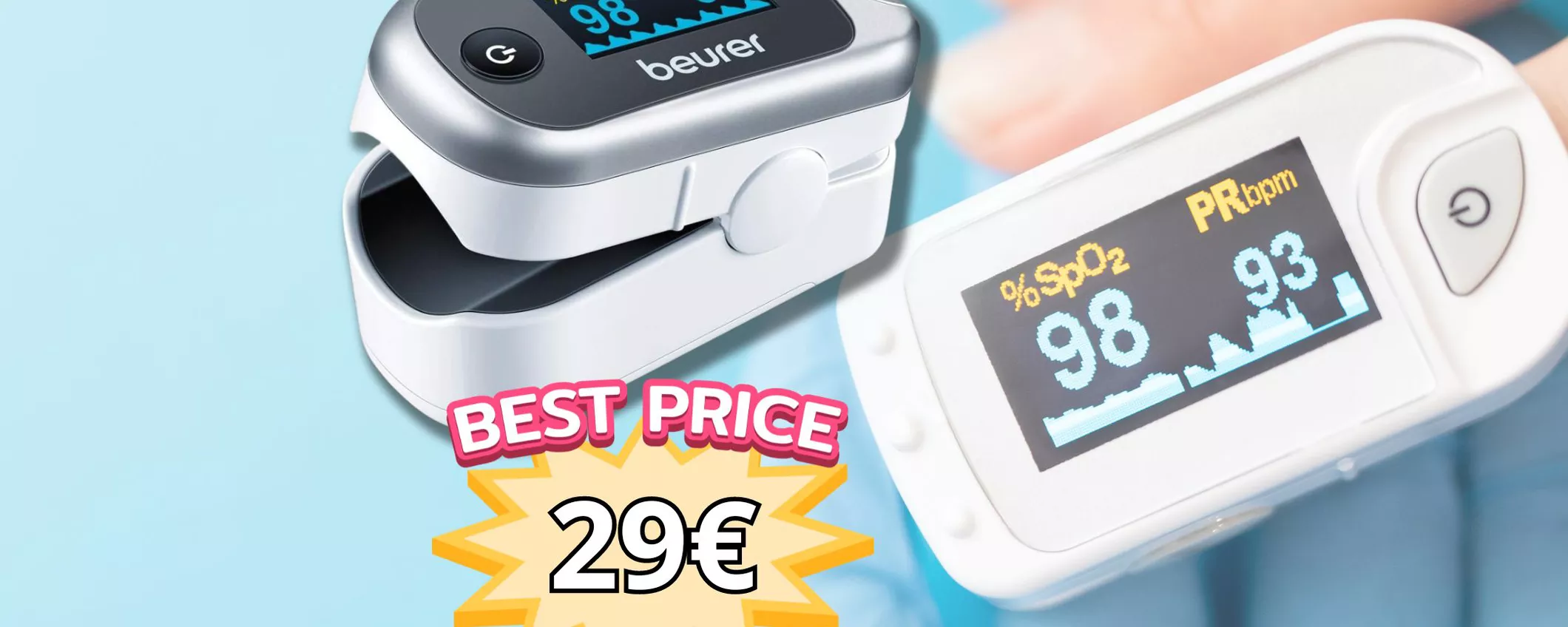 Saturimetro per monitorare la tua salute a prezzo speciale: scoprilo a 29€ su Amazon!