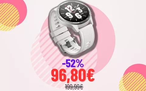 100€ DI SCONTO: Xiaomi Watch S1 Active è imperdibile su Amazon!
