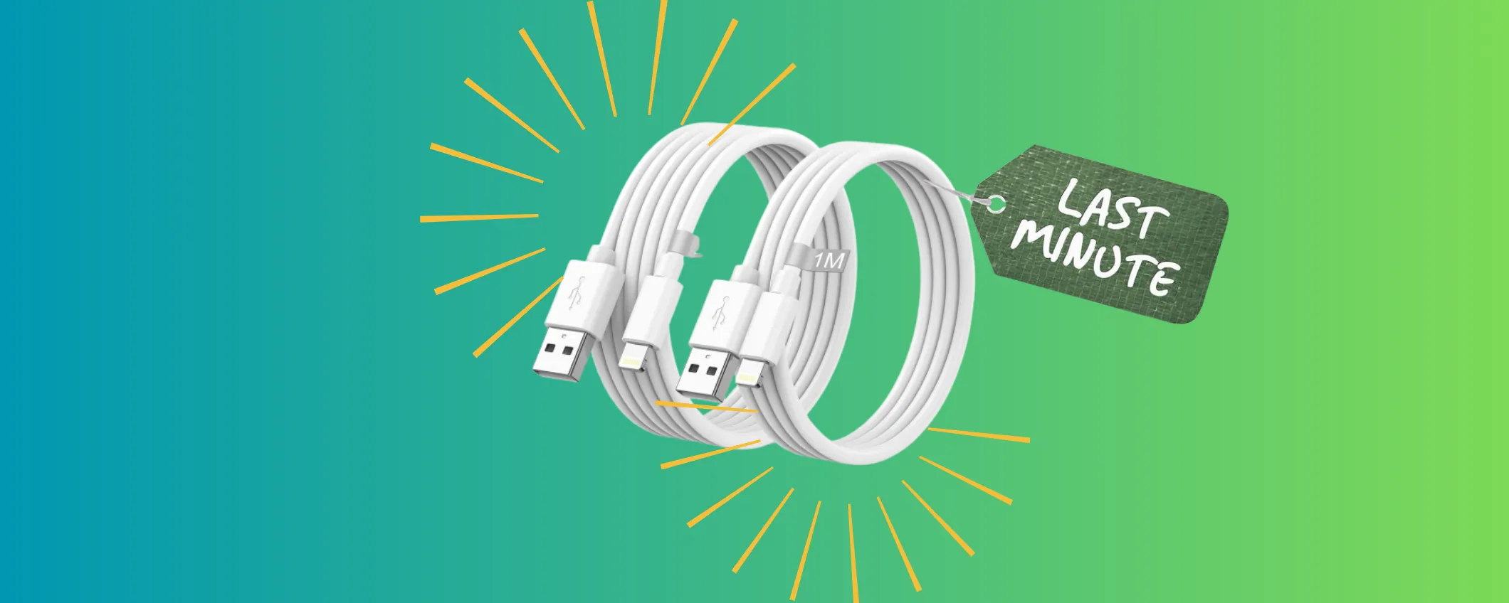 Solo 8€ per 2 Cavi USB per Apple iPhone: ricarica ultra rapida assicurata