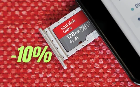 microSD SanDisk con tanto di adattatore ad un PREZZO CHOC