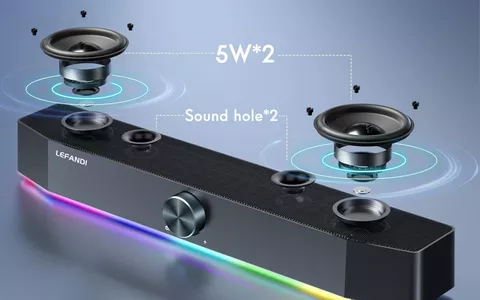 Casse Bluetooth con LED a soli 33€: qualità audio superiore, a meno!