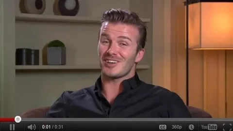 David Beckham su Google+ risponde alle tue domande